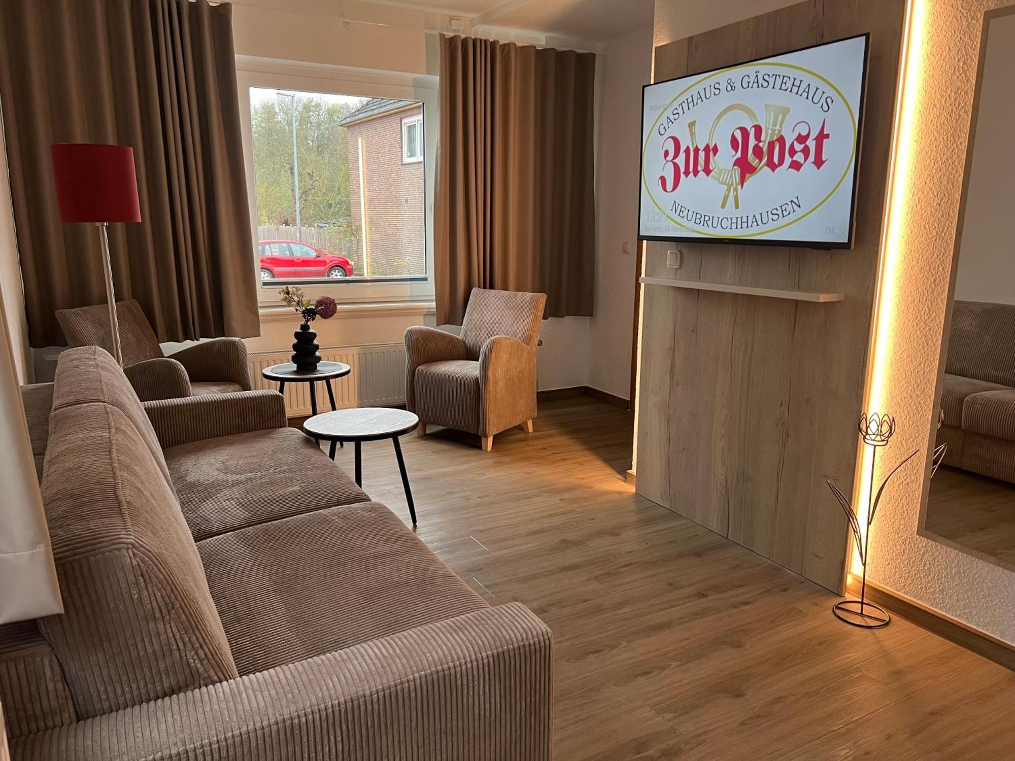 Hotel Zur Post Neubruchhausen Bagian luar foto