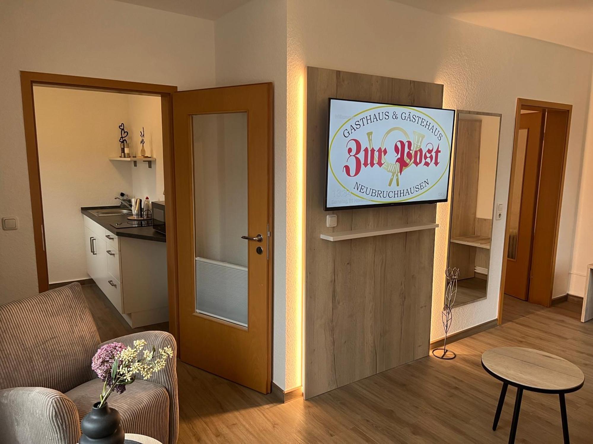 Hotel Zur Post Neubruchhausen Bagian luar foto