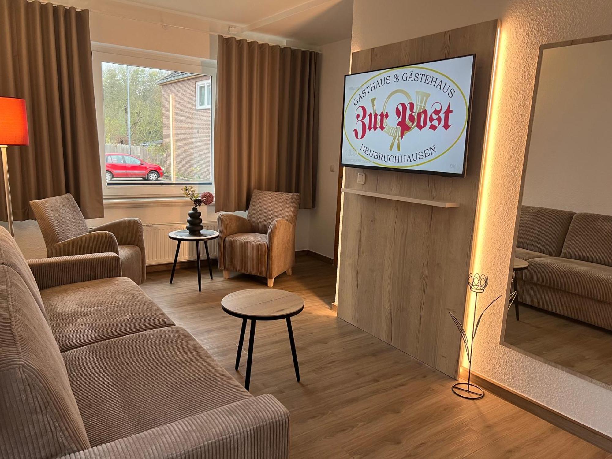 Hotel Zur Post Neubruchhausen Bagian luar foto